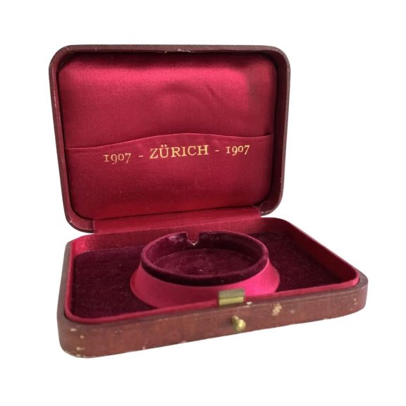 Rare Swiss rose gold commemorative pocket watch Circa 1906 Rare Swiss rose gold commemorative pocket watch Circa 1906