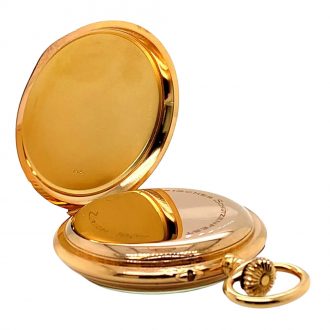 Rare Swiss rose gold commemorative pocket watch Circa 1906 Rare Swiss rose gold commemorative pocket watch Circa 1906