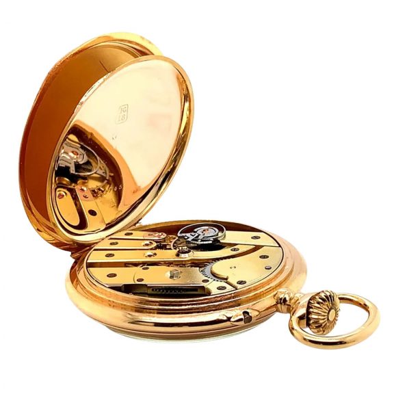 Rare Swiss rose gold commemorative pocket watch Circa 1906 Rare Swiss rose gold commemorative pocket watch Circa 1906