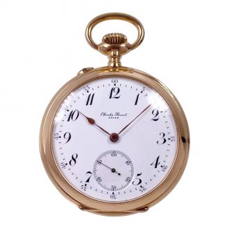 Rare Swiss rose gold commemorative pocket watch Circa 1906 Rare Swiss rose gold commemorative pocket watch Circa 1906