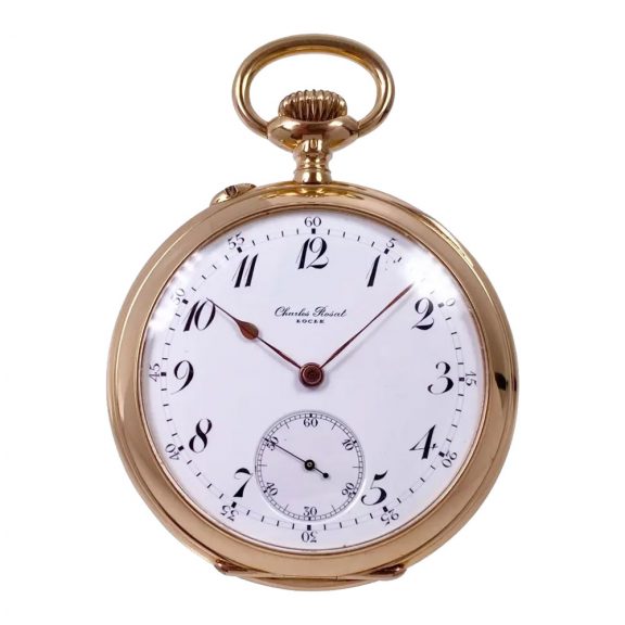 Rare Swiss rose gold commemorative pocket watch Circa 1906 Rare Swiss rose gold commemorative pocket watch Circa 1906