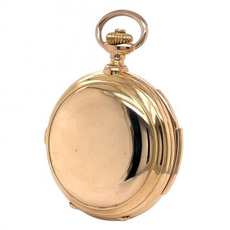 Heavy Swiss 18 carat rose gold complicated lever Circa 1890