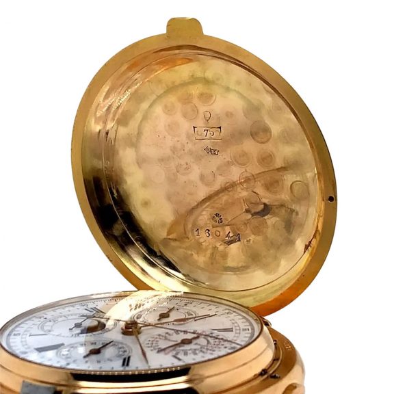 Heavy Swiss 18 carat rose gold complicated lever Circa 1890 Heavy Swiss 18 carat rose gold complicated lever Circa 1890