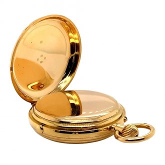 Heavy English 18K gold repeating chronograph Circa 1860