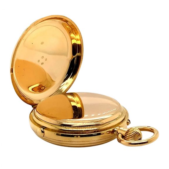 Heavy English 18K gold repeating chronograph Circa 1860 Heavy English 18K gold repeating chronograph Circa 1860
