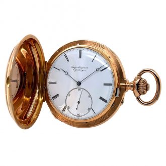 Swiss/Danish grande and petite sonnerie repeating watch Circa 1855