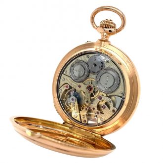 Swiss/Danish grande and petite sonnerie repeating watch Circa 1855