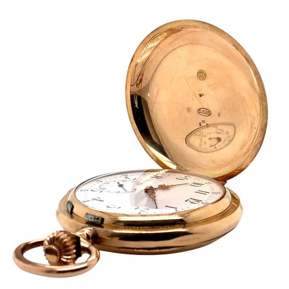 Swiss 18K rose gold minute repeating lever watch Circa 1900 Swiss 18K rose gold minute repeating lever watch Circa 1900