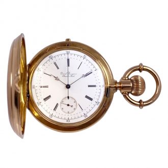 Swiss chronograph made for the Argentine market Circa 1910