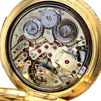 Swiss gold lever made for the South American market Circa 1890