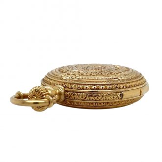 Swiss gold lever made for the South American market Circa 1890