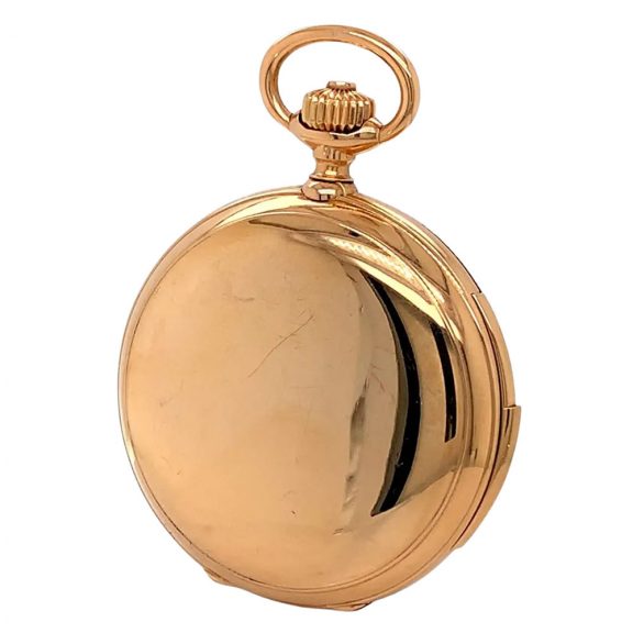 Rare Swiss rose gold minute repeating lever watch Circa 1900 Rare Swiss rose gold minute repeating lever watch Circa 1900