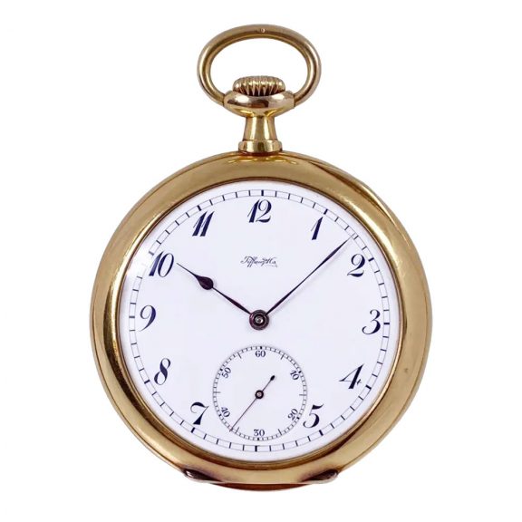 Historically interesting Swiss 18K gold lever watch Circa 1878