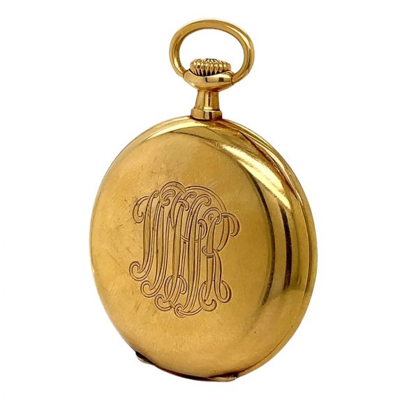 Historically interesting Swiss 18K gold lever watch Circa 1878 Historically interesting Swiss 18K gold lever watch Circa 1878