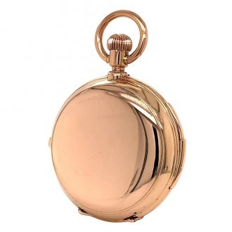 American 18K rose gold repeating chronograph Circa 1890 American 18K rose gold repeating chronograph Circa 1890