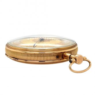 Swiss 18 carat rose gold quarter repeating musical watch Circa 1810