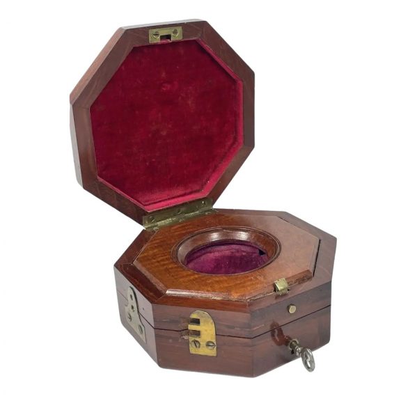 Important French 18K gold open faced chronometer Circa 1845 Important French 18K gold open faced chronometer Circa 1845