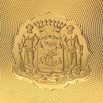 Important French 18K gold open faced chronometer Circa 1845