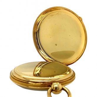 Important French 18K gold open faced chronometer Circa 1845