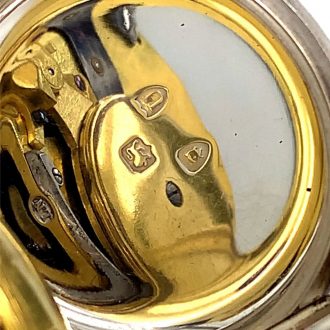 Very rare Swiss silver watch with automatic winding Circa 1850