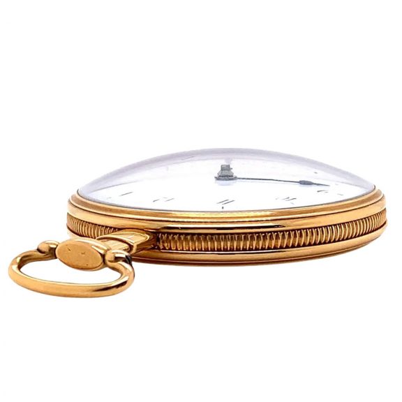 Elegant Swiss rose gold quarter repeating cylinder watch Circa 1810 Elegant Swiss rose gold quarter repeating cylinder watch Circa 1810