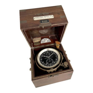 American marine chronometer with 56h power reserve Circa 1945