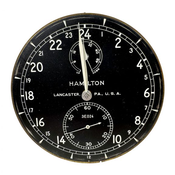 American marine chronometer with 56h power reserve Circa 1945 American marine chronometer with 56h power reserve Circa 1945