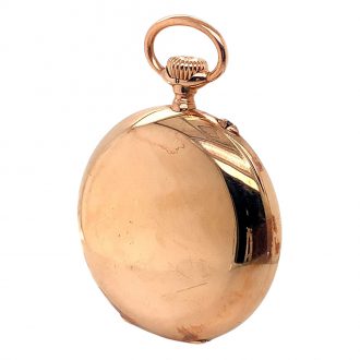 German 14K gold open faced lever pocket watch Circa 1901
