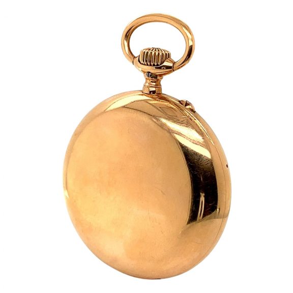 German rose gold open faced lever pocket watch Circa 1897 German rose gold open faced lever pocket watch Circa 1897