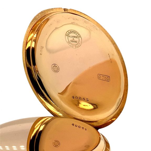 German rose gold open faced lever pocket watch Circa 1897 German rose gold open faced lever pocket watch Circa 1897