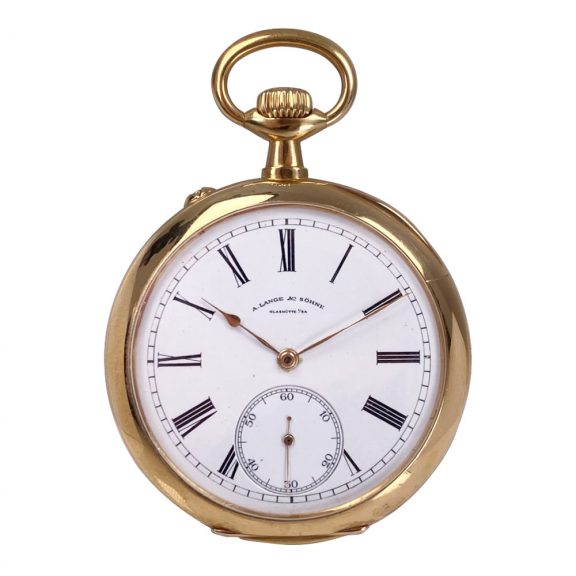German gold open faced quality 1A lever pocket watch Circa 1908