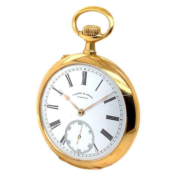 German gold open faced quality 1A lever pocket watch Circa 1908 German gold open faced quality 1A lever pocket watch Circa 1908