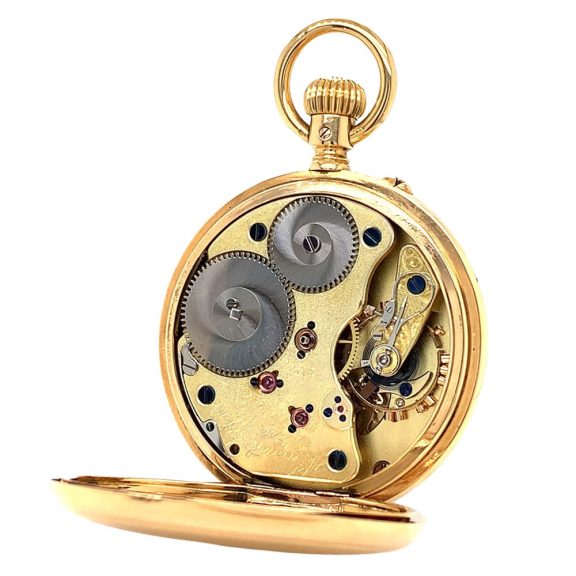 German rose gold open faced quality 1A lever watch Circa 1896 German rose gold open faced quality 1A lever watch Circa 1896