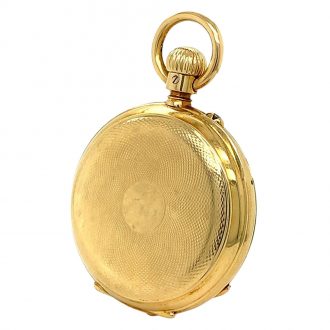 German 18K gold open faced lever ladies' watch Circa 1882