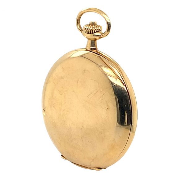 German 14K gold hunting cased lever pocket watch Circa 1926 German 14K gold hunting cased lever pocket watch Circa 1926