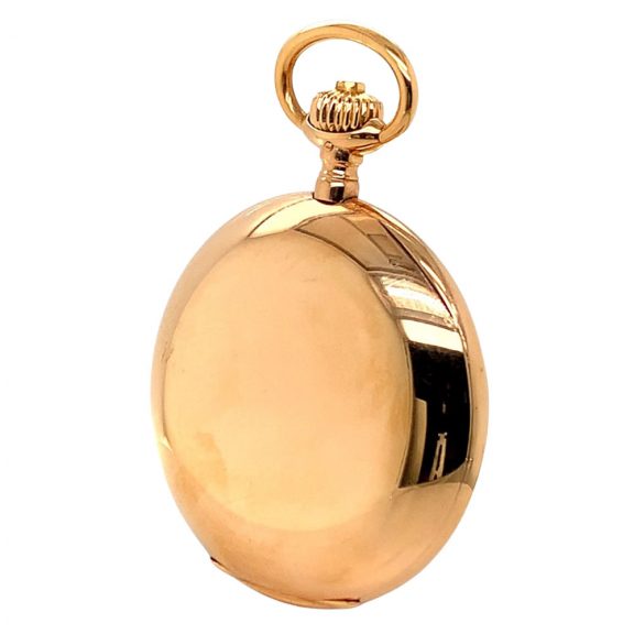 German 14K rose gold hunting cased lever pocket watch Circa 1902 German 14K rose gold hunting cased lever pocket watch Circa 1902