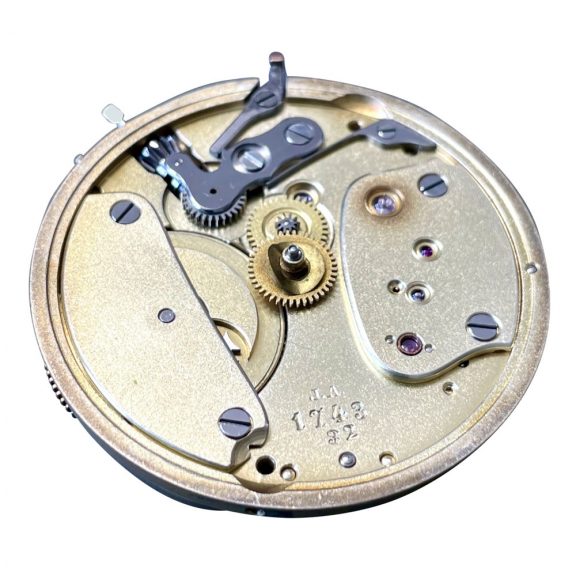 German 14K rose gold hunting cased lever watch Circa 1900 German 14K rose gold hunting cased lever watch Circa 1900