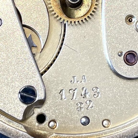 German 14K rose gold hunting cased lever watch Circa 1900 German 14K rose gold hunting cased lever watch Circa 1900
