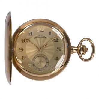German 14K gold hunting cased lever pocket watch Circa 1928