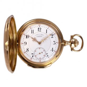 Very fine German rose gold quality 1A lever watch Circa 1900
