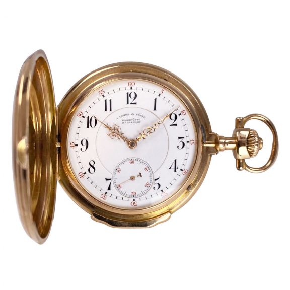 Very fine German rose gold quality 1A lever watch Circa 1900