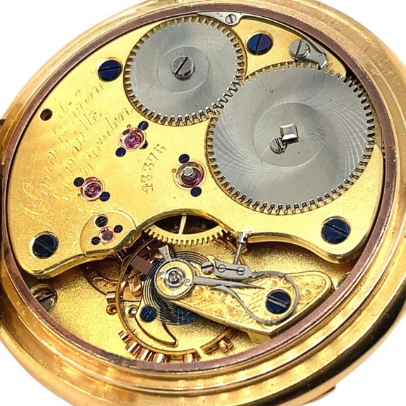 Very fine German rose gold quality 1A lever watch Circa 1900 Very fine German rose gold quality 1A lever watch Circa 1900