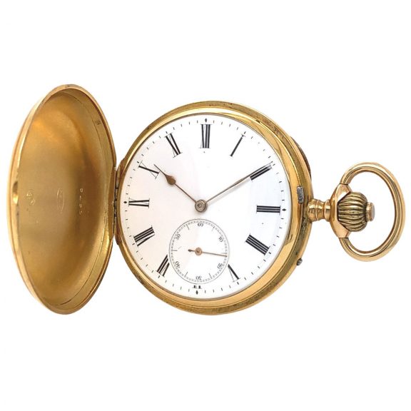 Extremely rare German gold quality 1A precision watch Circa 1867 Extremely rare German gold quality 1A precision watch Circa 1867