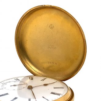 Extremely rare German gold quality 1A precision watch Circa 1867 Extremely rare German gold quality 1A precision watch Circa 1867