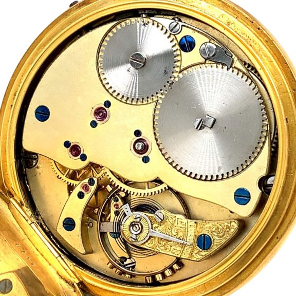 Extremely rare German gold quality 1A precision watch Circa 1867 Extremely rare German gold quality 1A precision watch Circa 1867