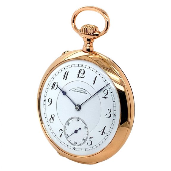German 14K rose gold open faced lever watch Circa 1912 German 14K rose gold open faced lever watch Circa 1912