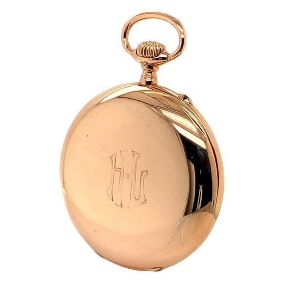 German 14K rose gold open faced lever watch Circa 1912 German 14K rose gold open faced lever watch Circa 1912