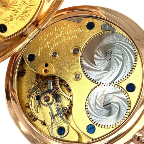 German 14K rose gold open faced lever watch Circa 1912 German 14K rose gold open faced lever watch Circa 1912