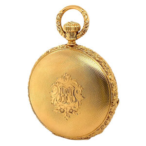Heavy German 18K gold quality 1A lever pocket watch Circa 1870