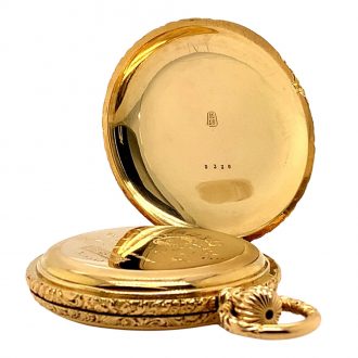Heavy German 18K gold quality 1A lever pocket watch Circa 1870